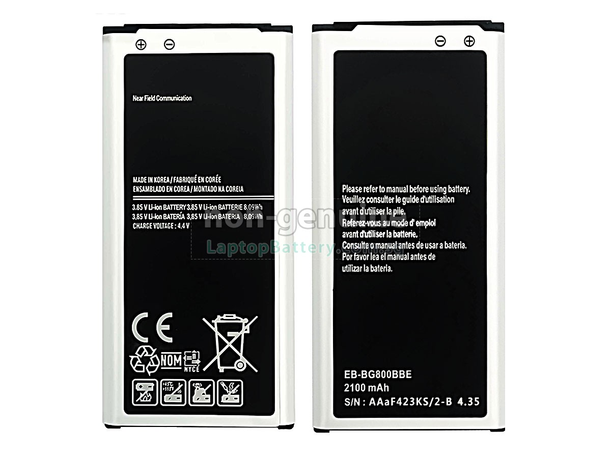 replacement Samsung EG-BG800BBE battery