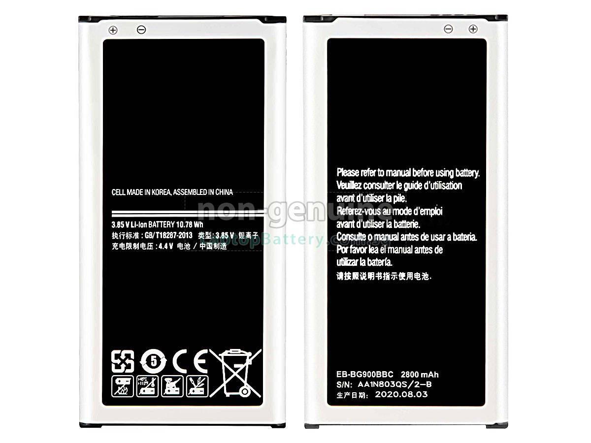 replacement Samsung EB-BG900BBU battery