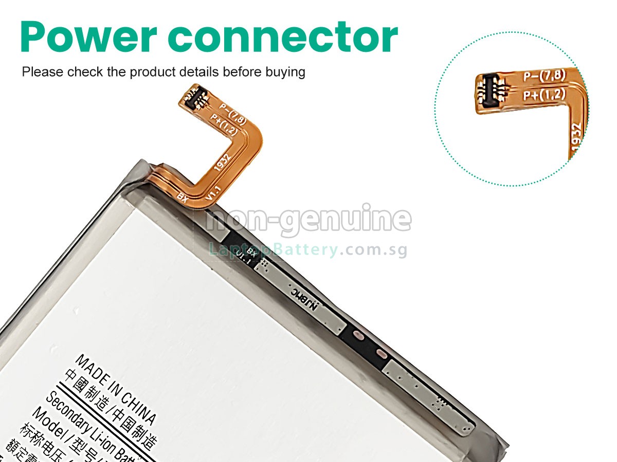 replacement Samsung SM-G977B battery