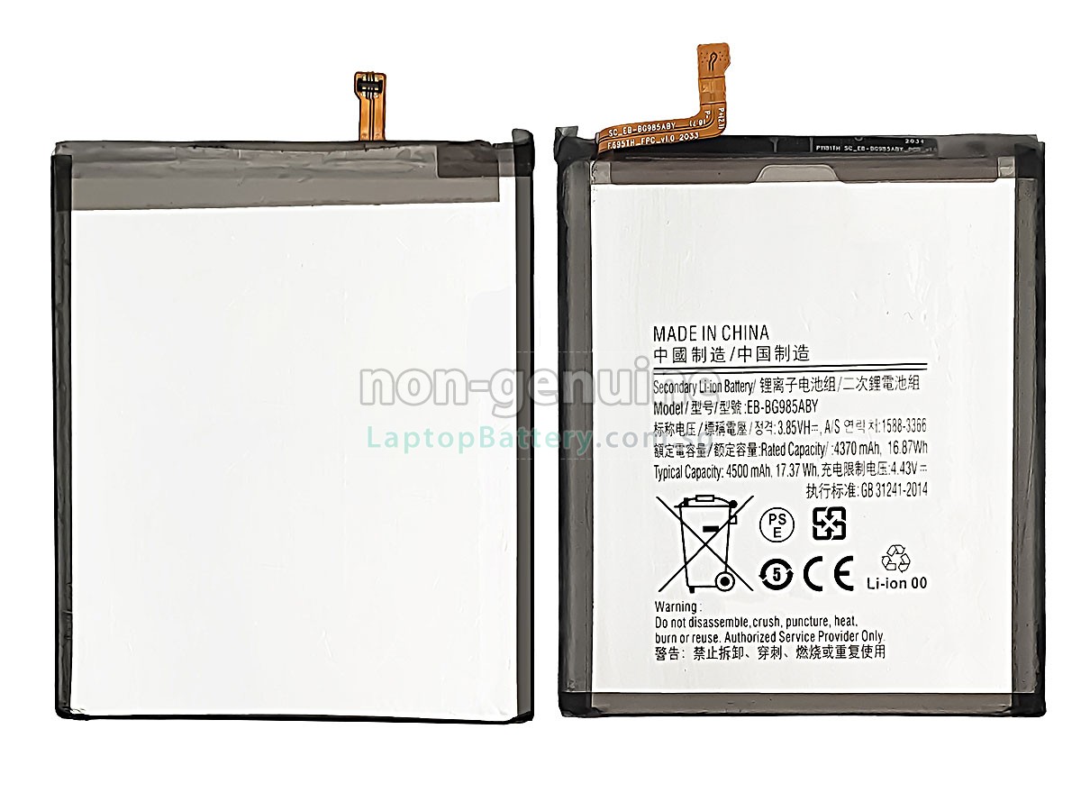 replacement Samsung SM-G986B battery