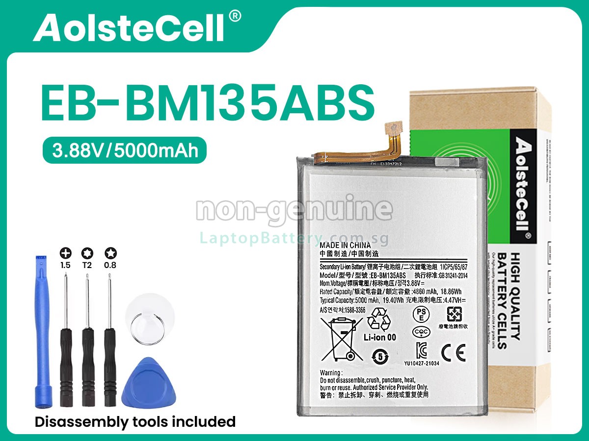 replacement Samsung GALAXY M13 SM-M135F battery