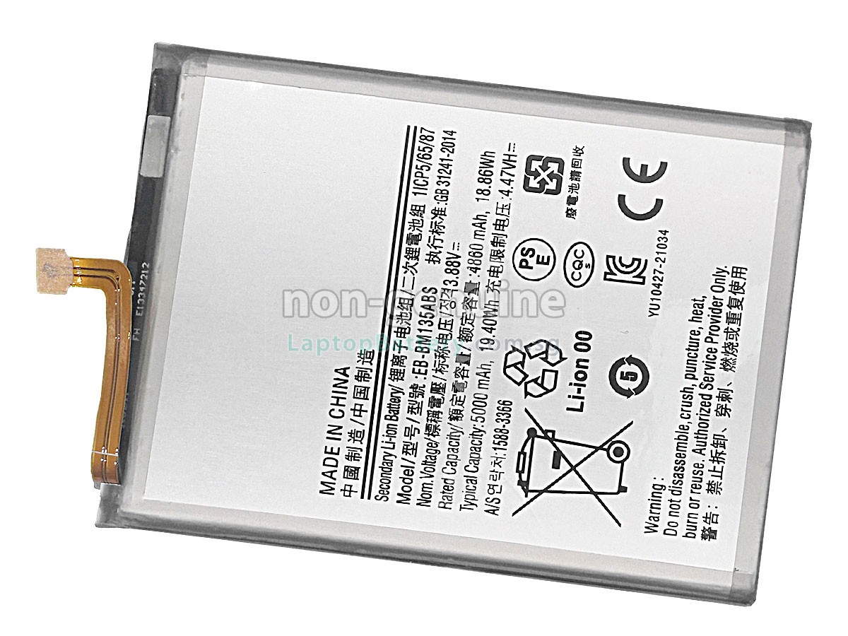 replacement Samsung GALAXY M13 SM-M135F battery