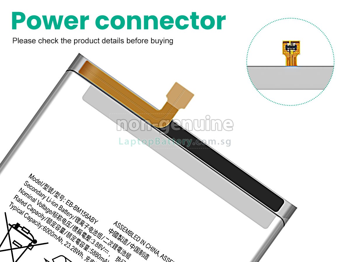 replacement Samsung GALAXY M35 5G battery