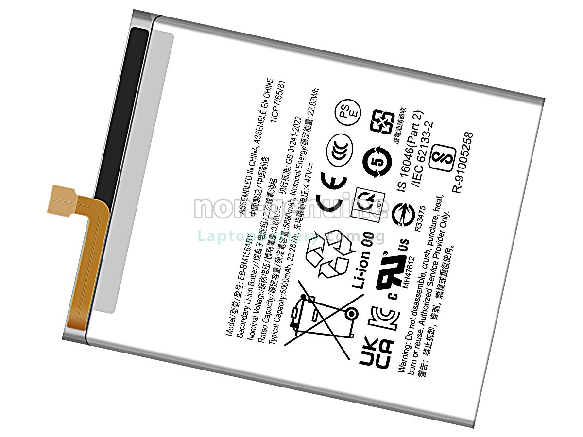 replacement Samsung GALAXY M35 5G battery