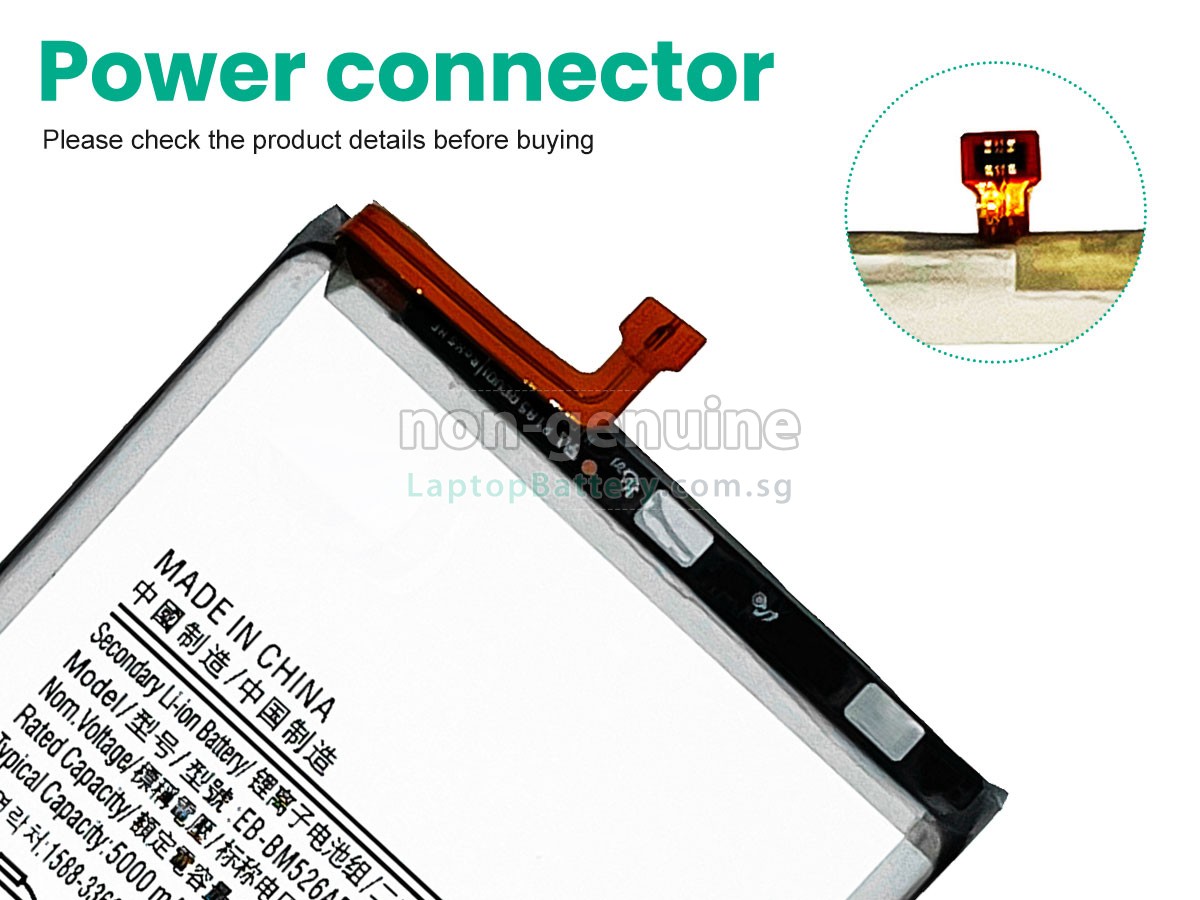 replacement Samsung SM-M236B M23 5G battery