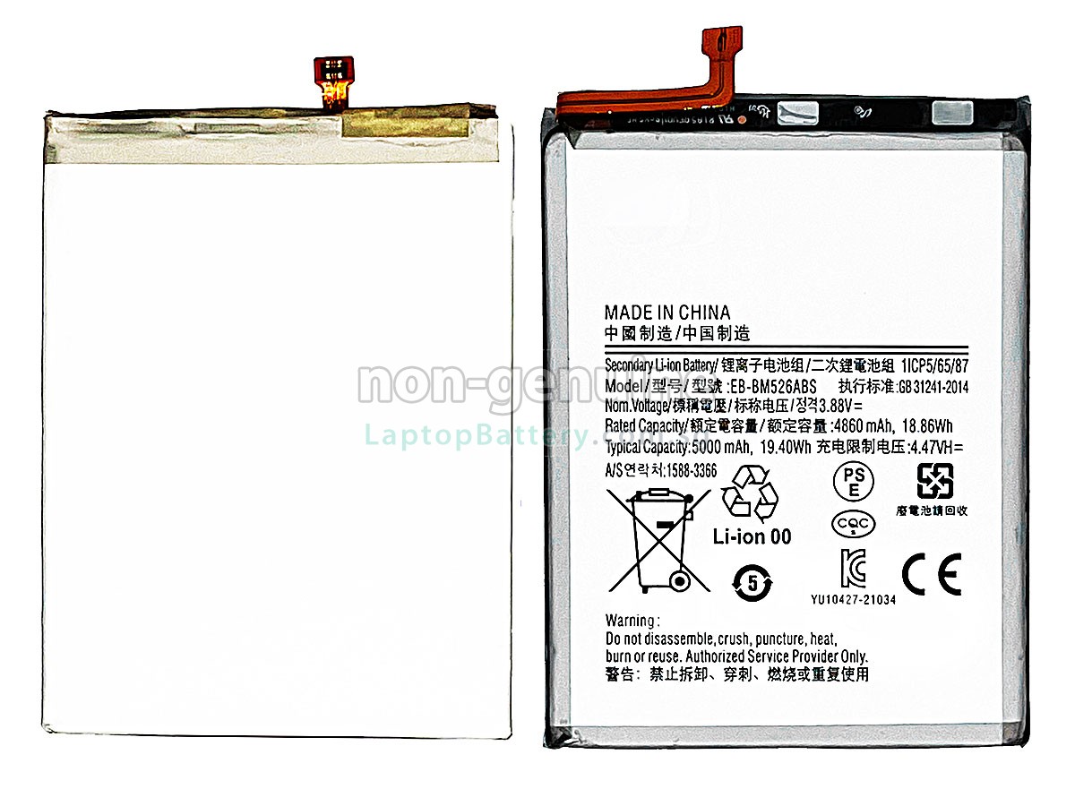 replacement Samsung SM-M236B M23 5G battery
