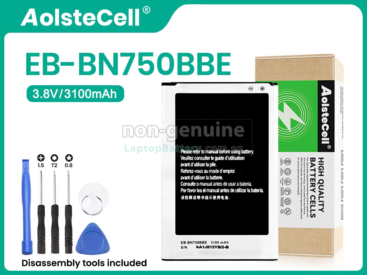 replacement Samsung LTE + N7505 battery