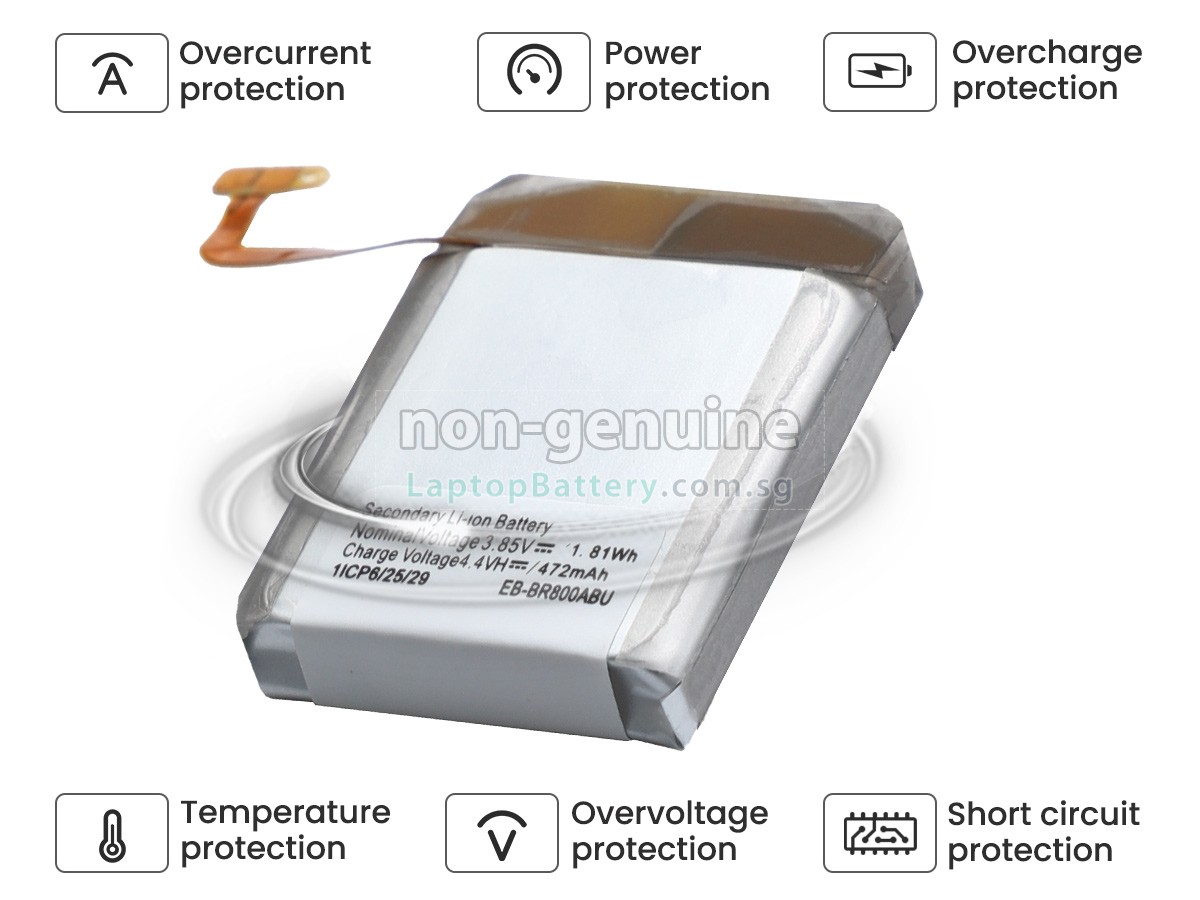 replacement Samsung SM-R805FZSATGY battery