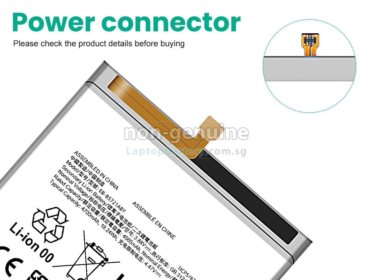 replacement Samsung GALAXY S24 FE SM-S721R4 battery