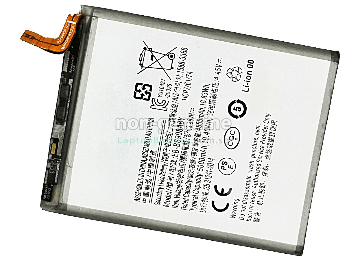 replacement Samsung GALAXY S22 ULTRA SM-S908E/DS battery