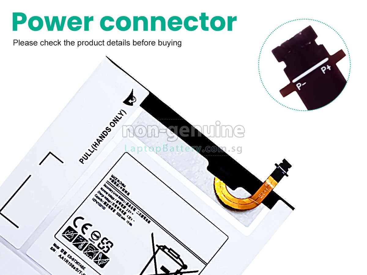 replacement Samsung SM-T377P battery