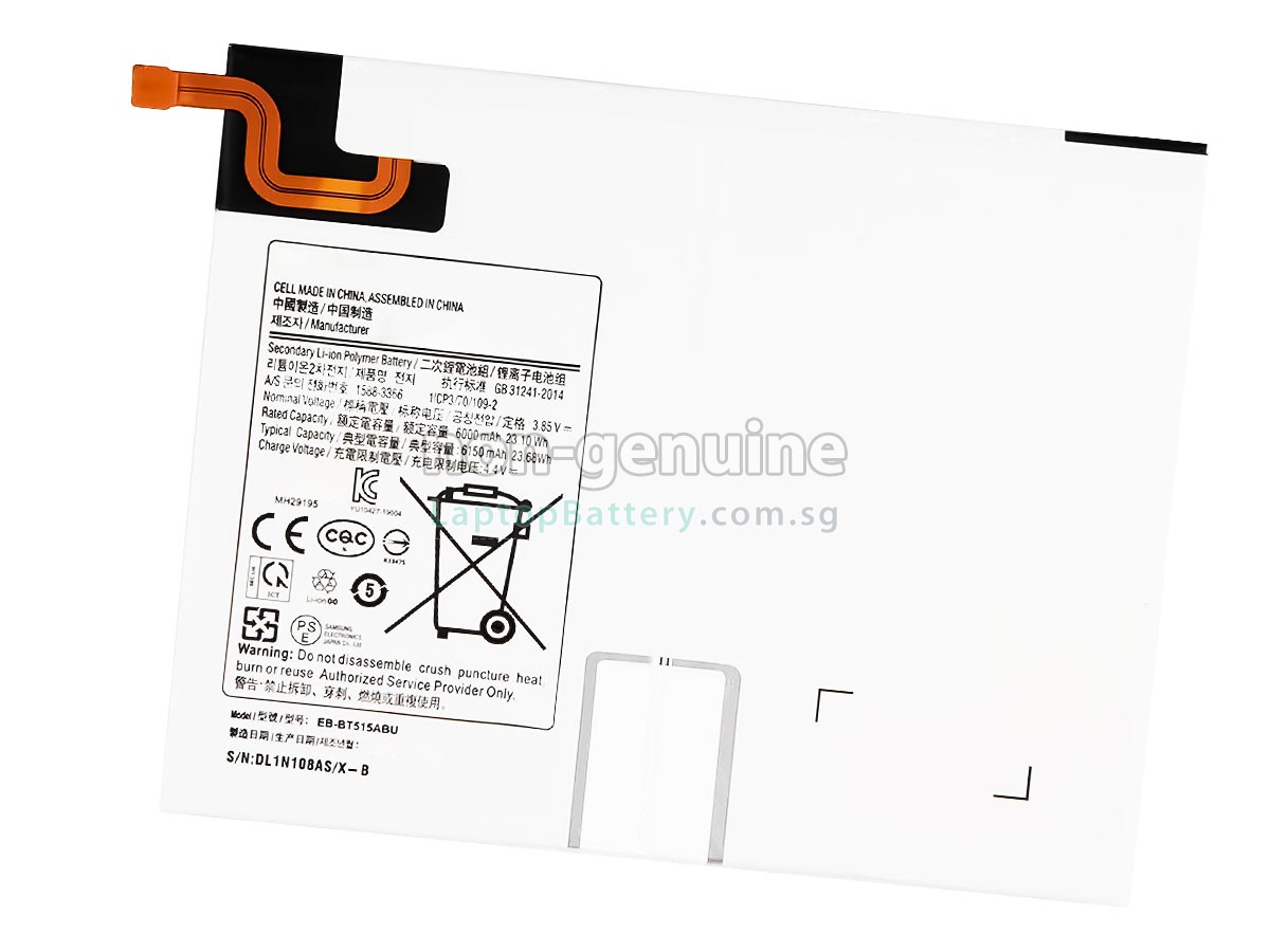 replacement Samsung Galaxy TAB A 10.1 2019 battery