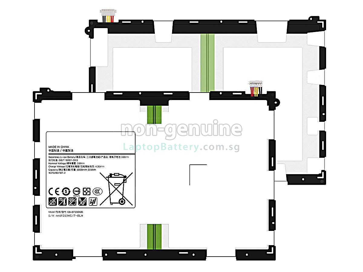 replacement Samsung EB-BT550ABA battery