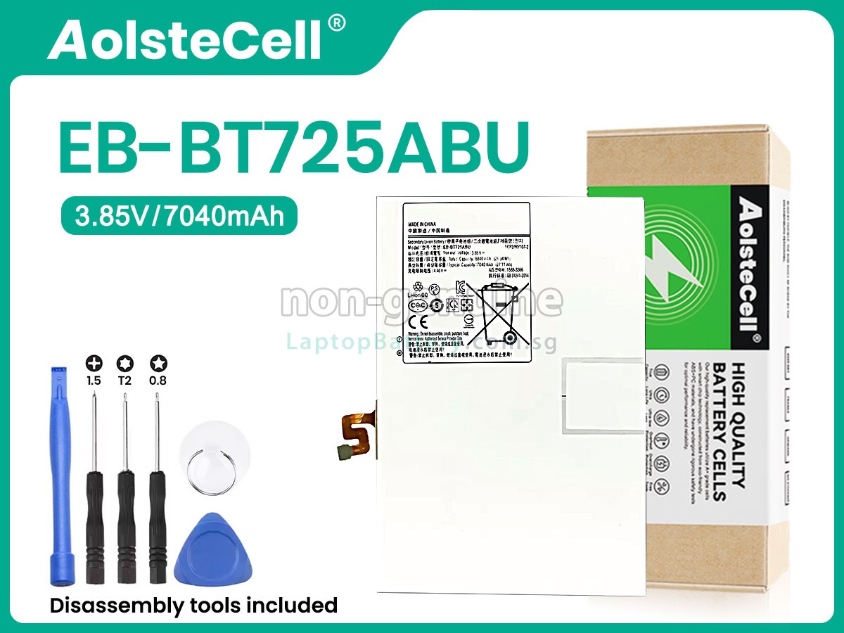 replacement Samsung SM-T865 battery