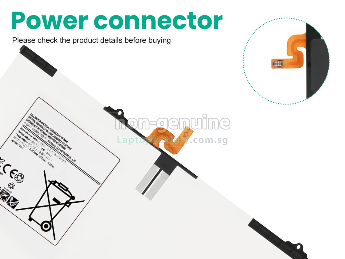 replacement Samsung Galaxy TAB S2 9.7 TD-LTE battery