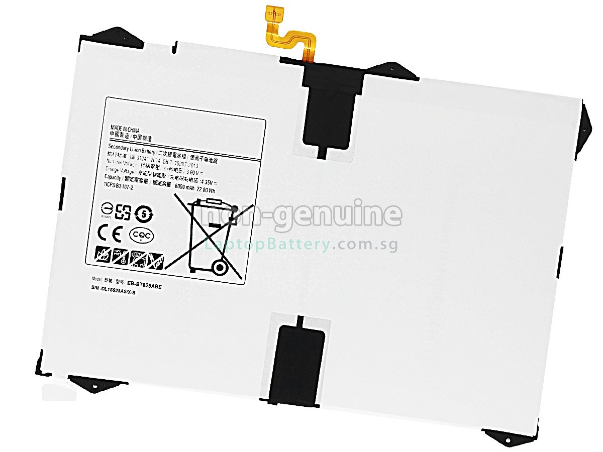 replacement Samsung SM-T825 battery