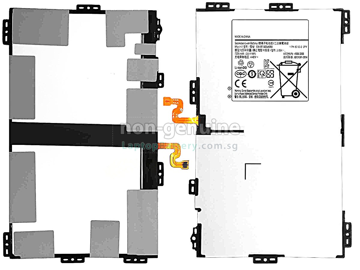 replacement Samsung EB-BT835ABU battery
