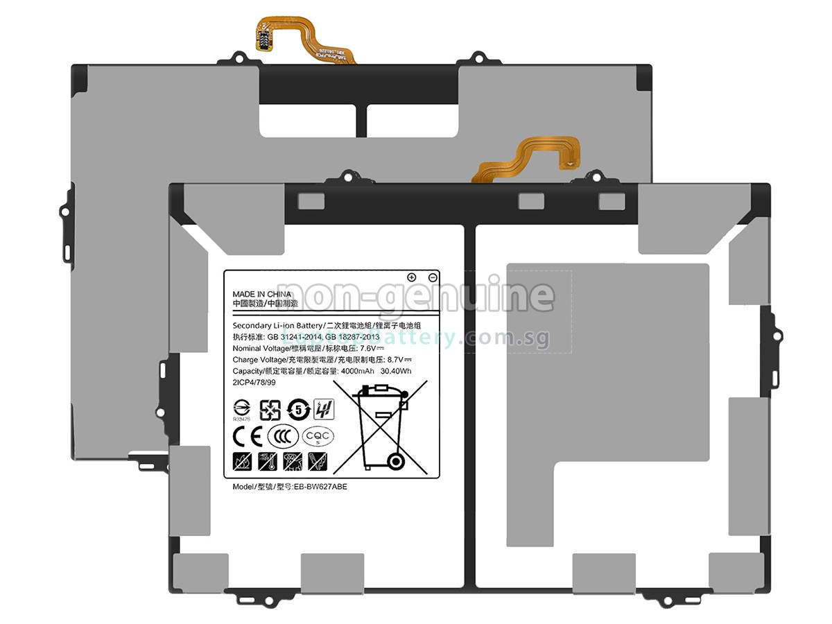 replacement Samsung Galaxy Book 10.6 SM-W620 battery