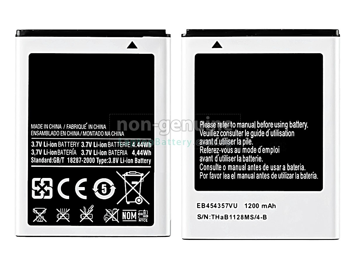 replacement Samsung GALAXY GT-6102 battery