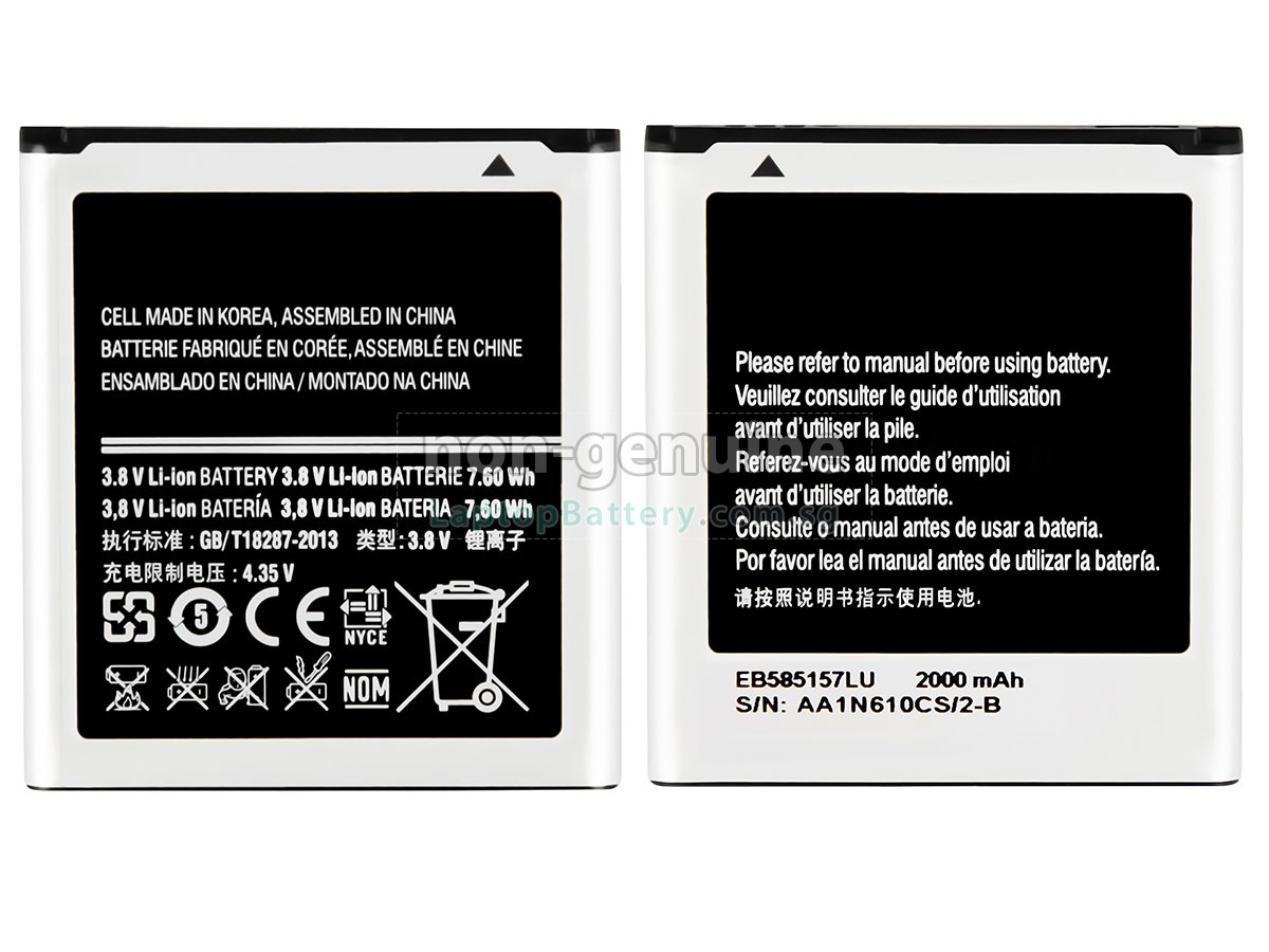 replacement Samsung GRAND QUATTRO WIN DUOS battery