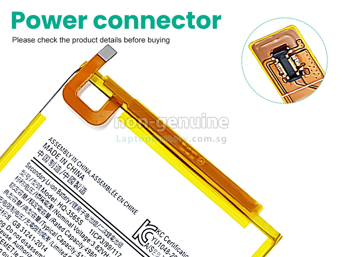 replacement Samsung TAB A7 LITE 8.7 2021 SM-T225 battery