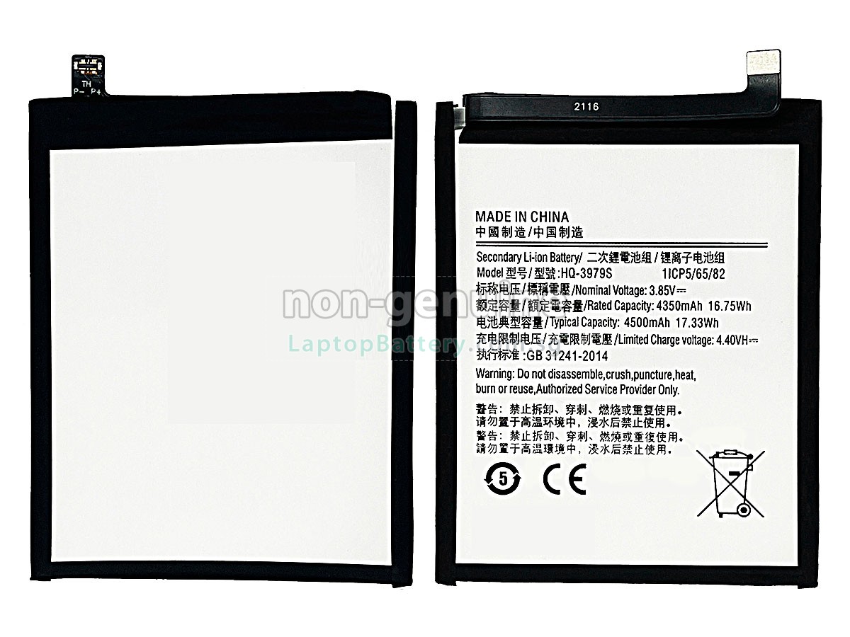 replacement Samsung GALAXY F52 5G battery