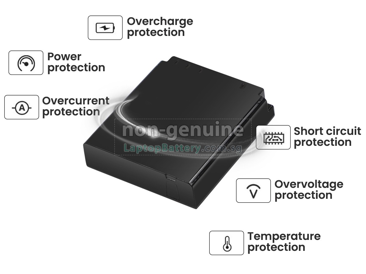 replacement Samsung HMX-R10BP battery