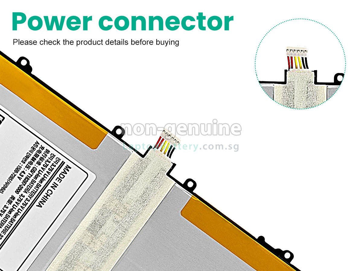 replacement Samsung SP3496A8H battery