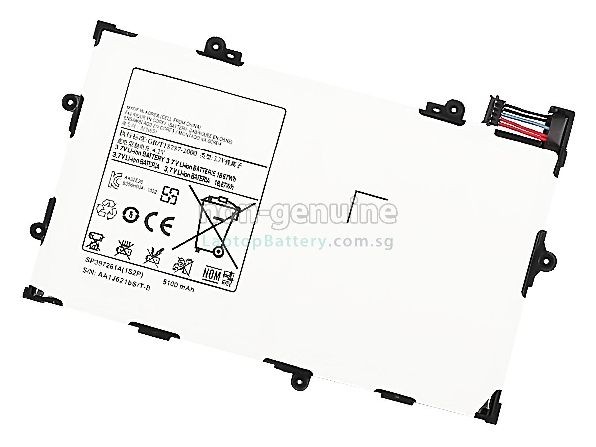 replacement Samsung Galaxy TAB P6800 battery