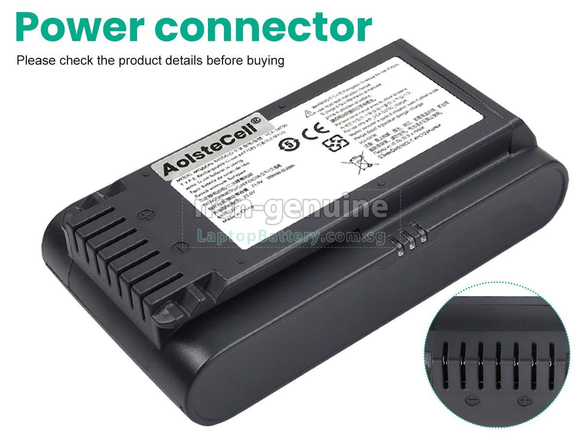 replacement Samsung VS20T7511T5/AA battery