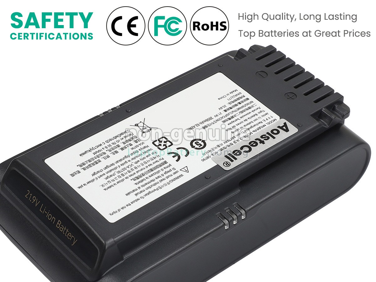 replacement Samsung VS20T7511T5/AA battery