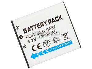 Battery for Samsung SLB-0837