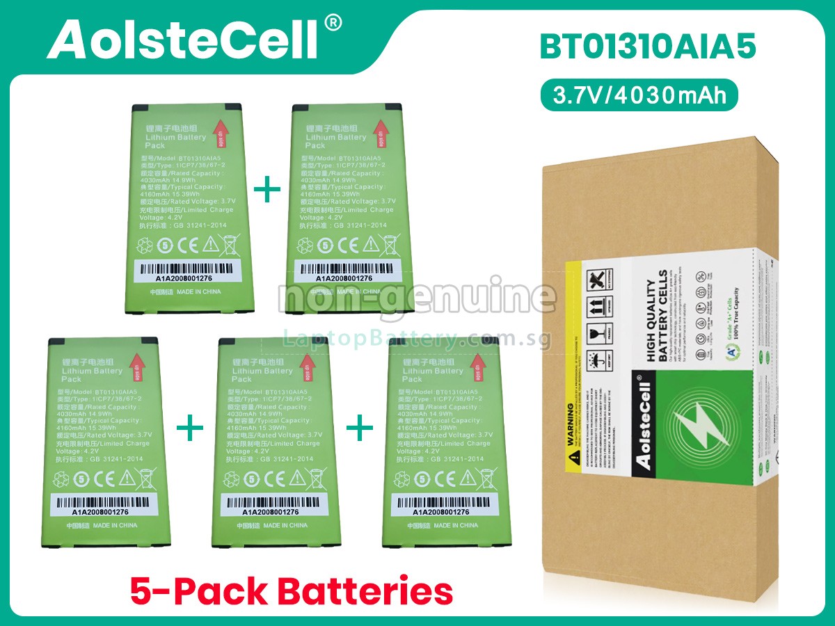 replacement Seuic AUTOID A5 battery