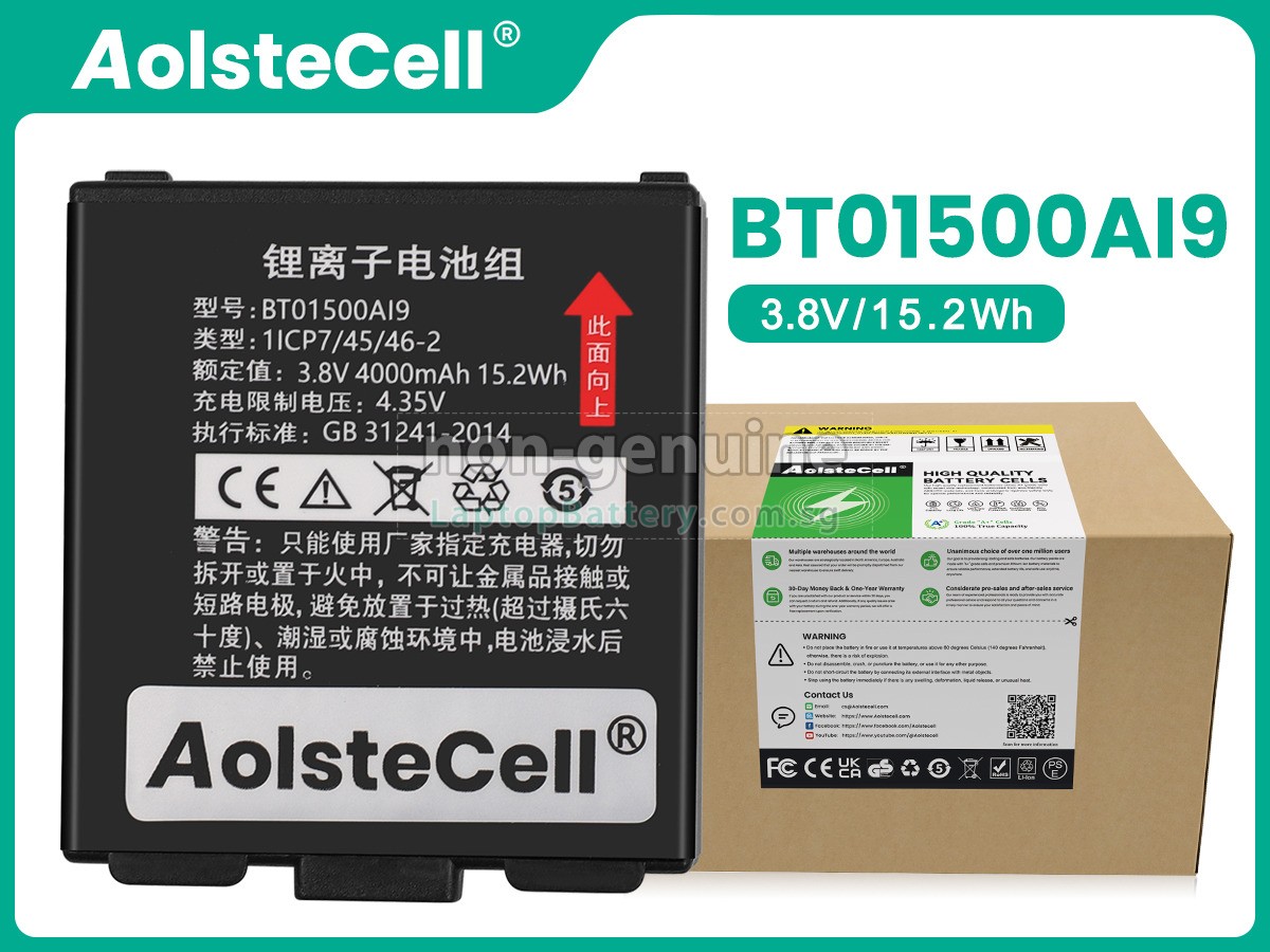 replacement Seuic BT01500AI9 battery