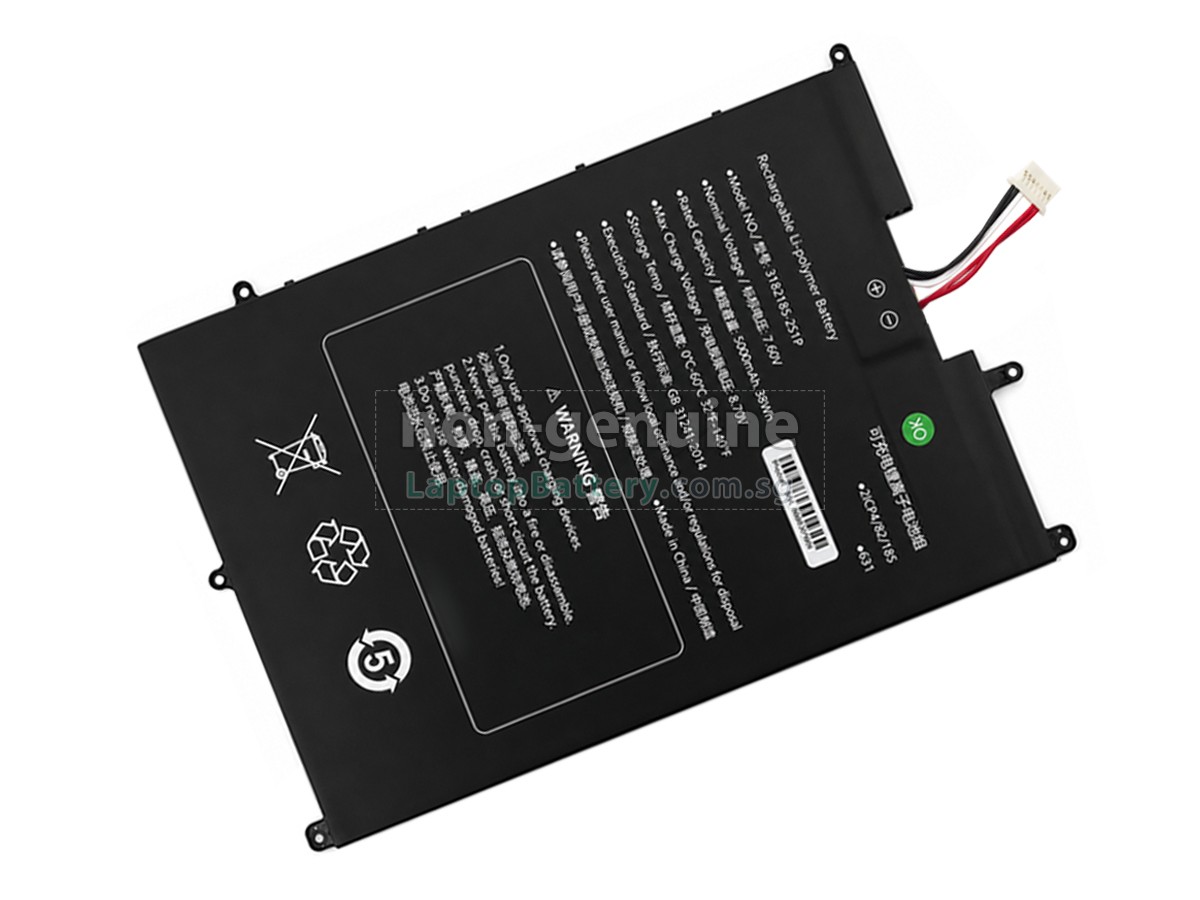 replacement Sgin 3182185-2S1P battery
