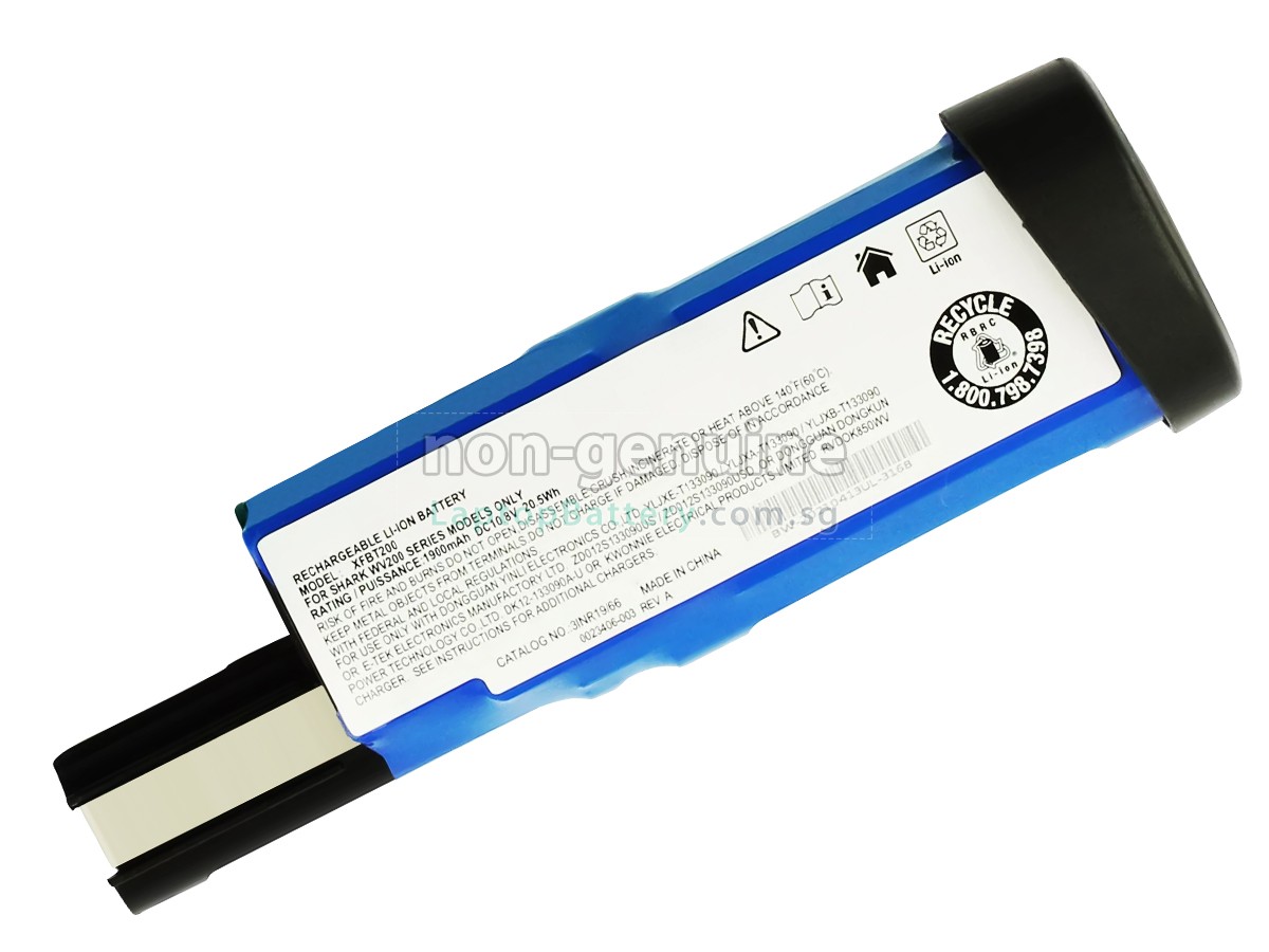 replacement Shark WV200 battery