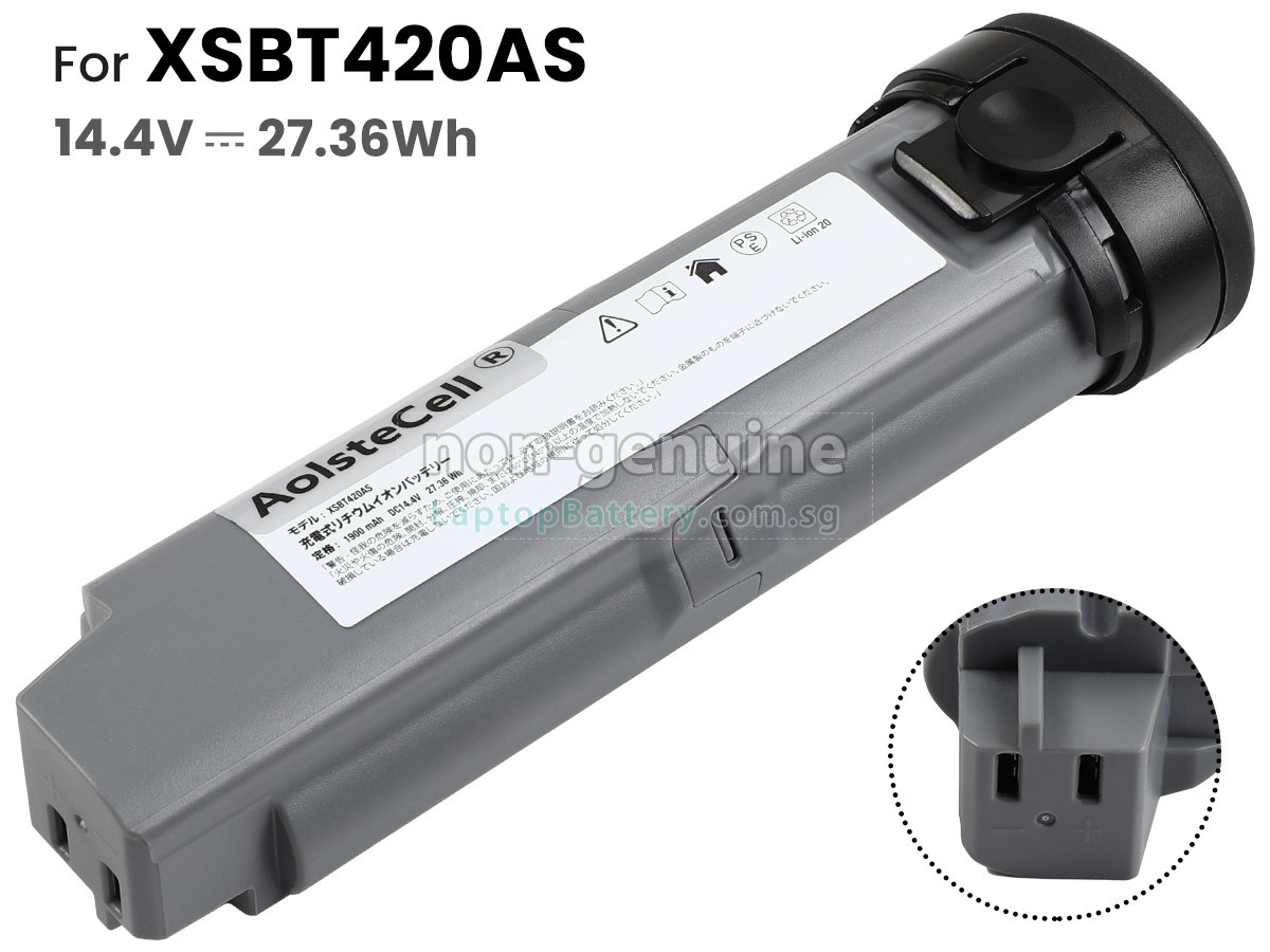 replacement Shark QV410QBK battery