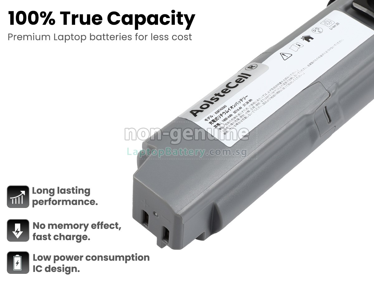 replacement Shark QV410QBK battery