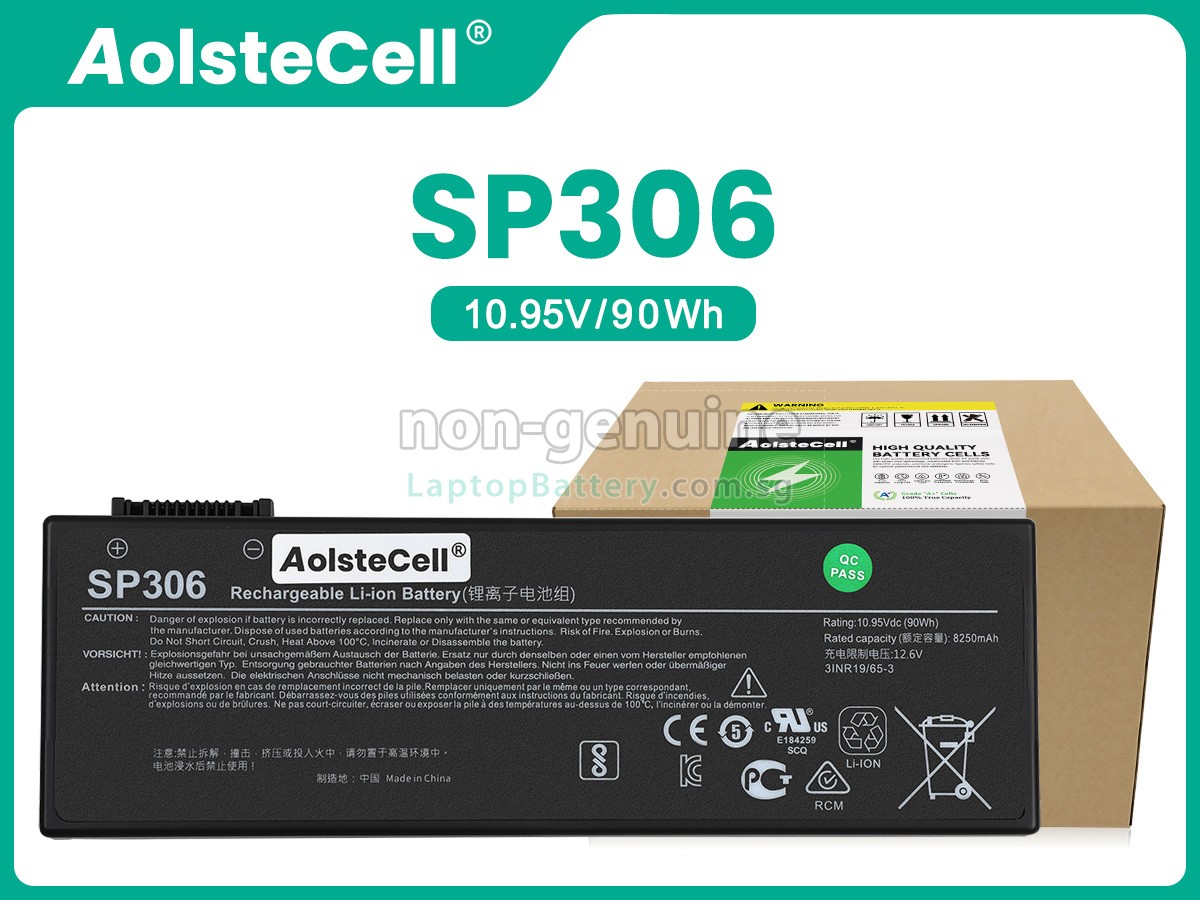 replacement Siemens SP306(3INR19/66-2) battery