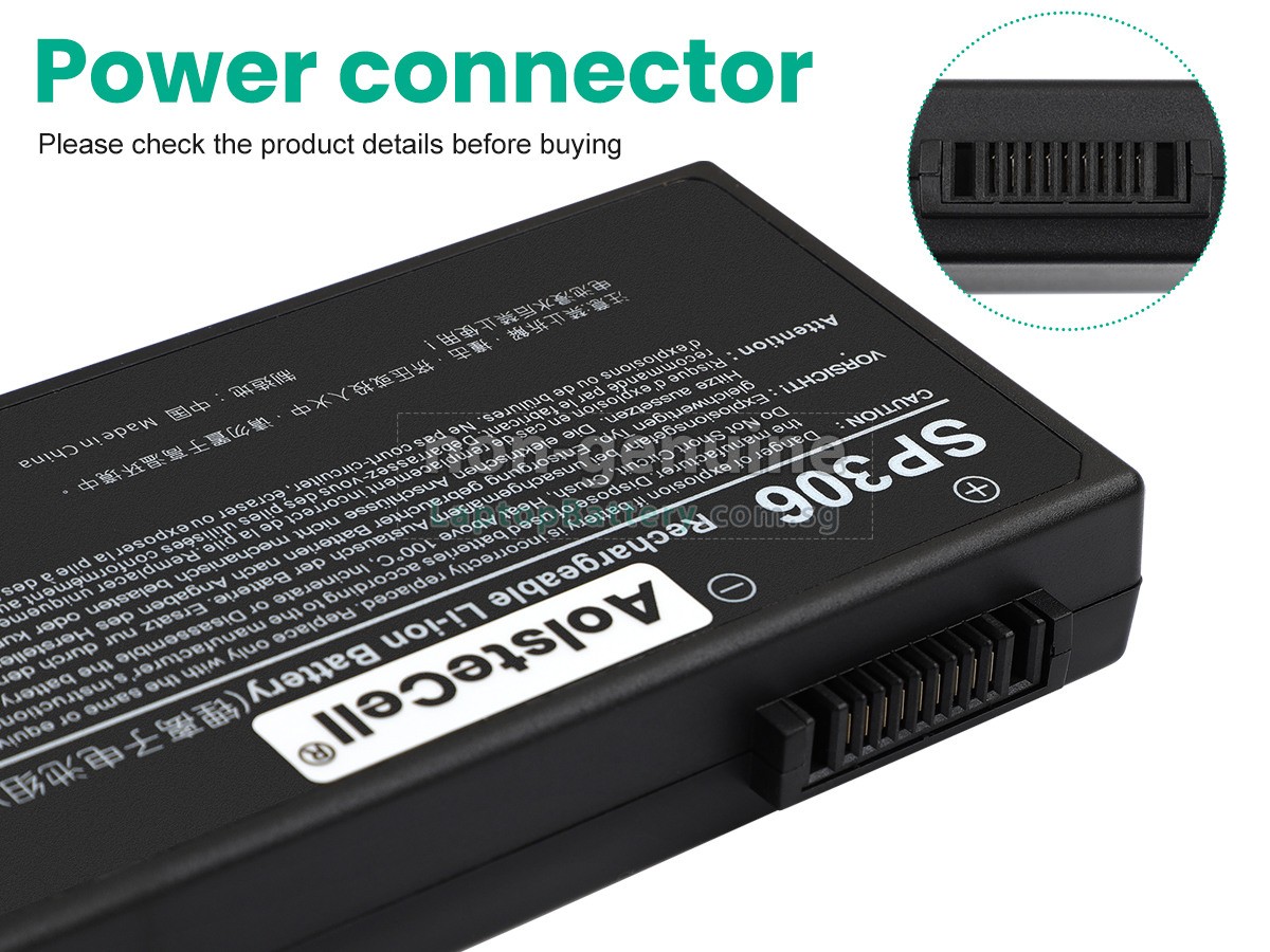 replacement Siemens SP306(3INR19/66-2) battery