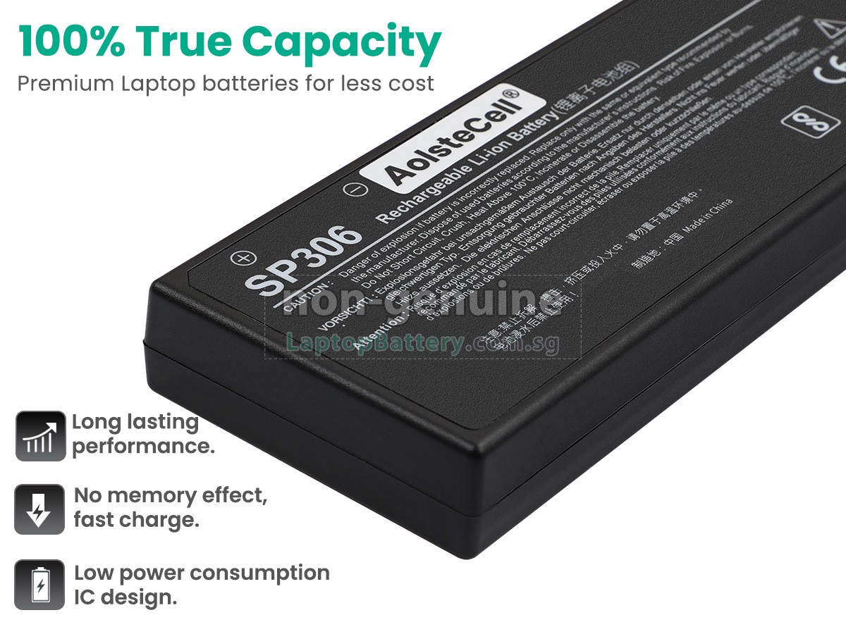 replacement Siemens SP306(3INR19/66-2) battery