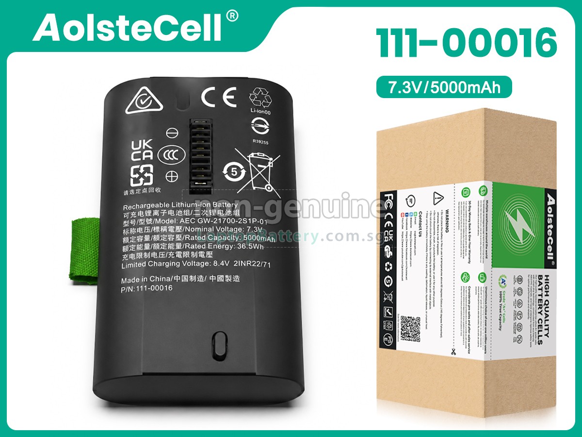 replacement Sonos 111-00016 battery