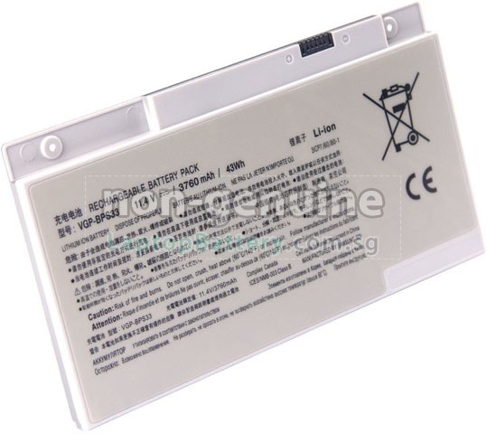Battery for Sony VAIO SVT1511ACXS  laptop
