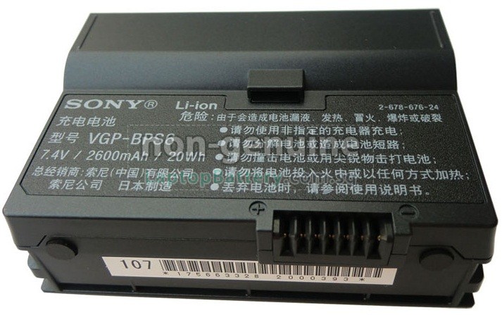 Battery for Sony VAIO VGN-UX390N laptop