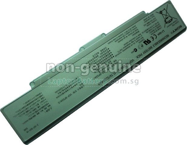 Battery for Sony VAIO VGN-CR590NCB laptop