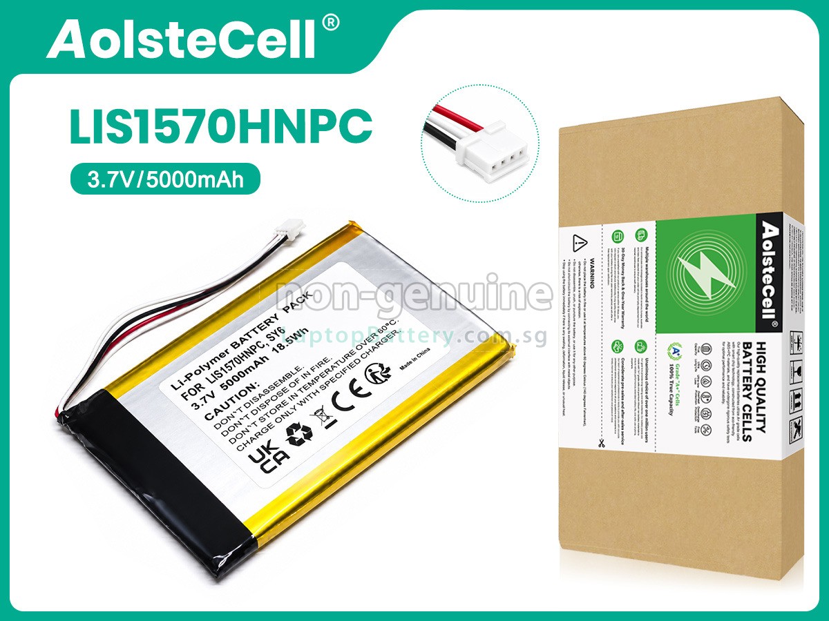 replacement Sony LIS1570HNPC PORTABLE AUDIO HEADPHONE AMPLIFIER battery