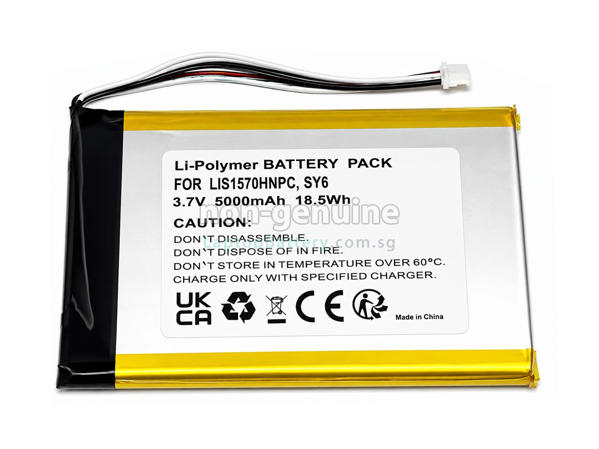 replacement Sony LIS1570HNPC PORTABLE AUDIO HEADPHONE AMPLIFIER battery