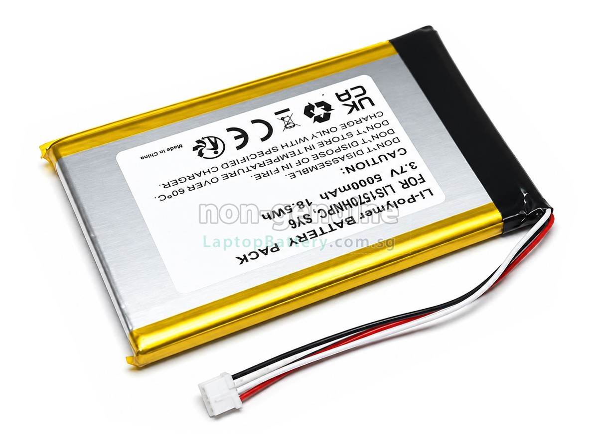 replacement Sony LIS1570HNPC PORTABLE AUDIO HEADPHONE AMPLIFIER battery