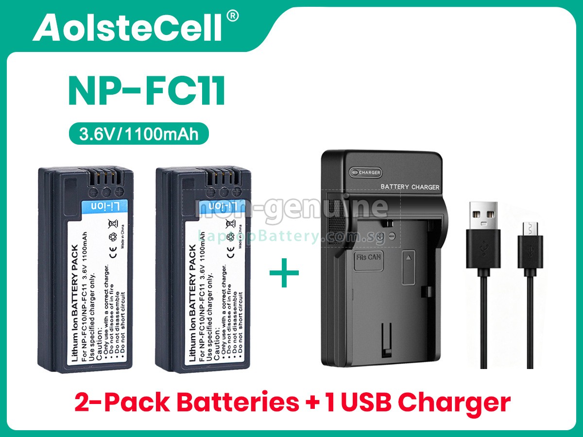 replacement Sony CYBER-SHOT DSC-P10L battery