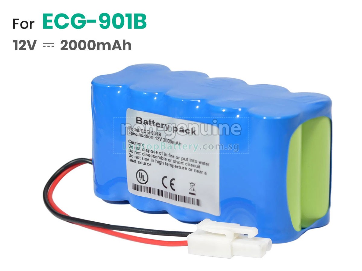 replacement SPRING ECG-901B battery